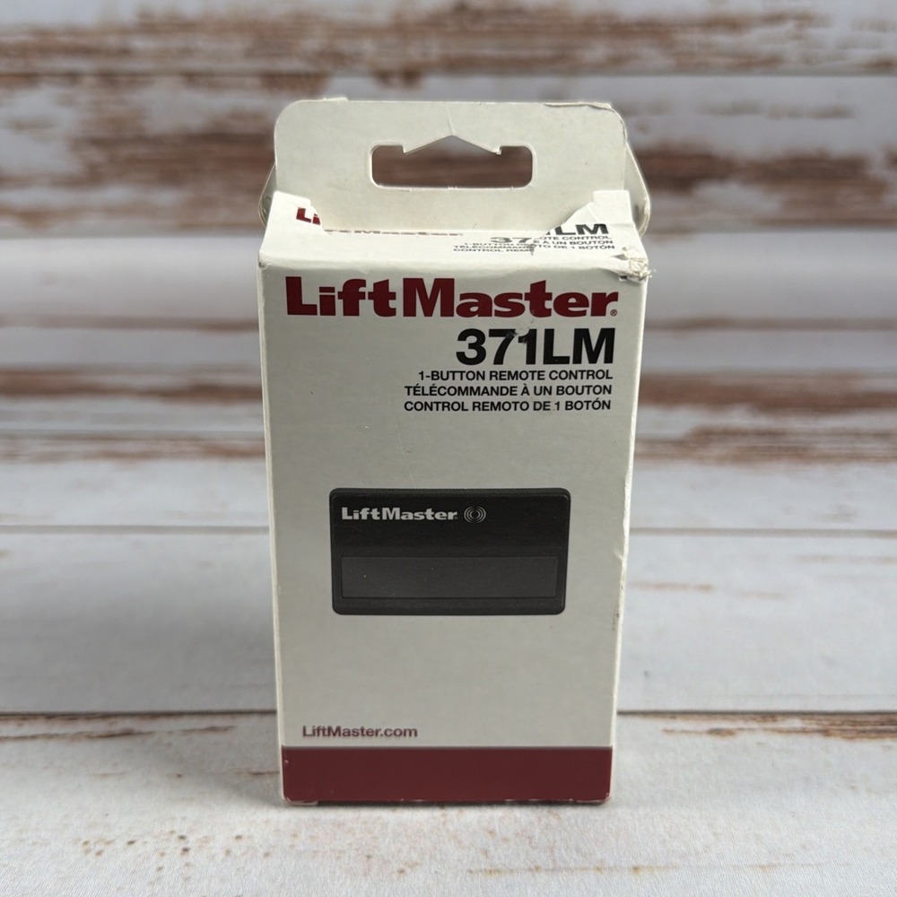 2x LiftMaster 371LM Garage Door Opener Remote Control Universal Black